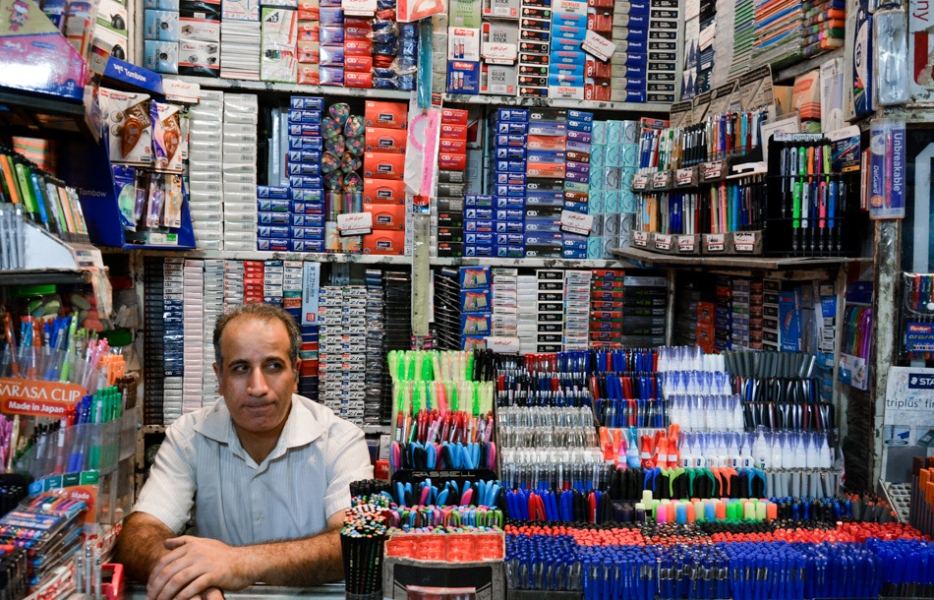 نوشت‌افزار روی خط تورم