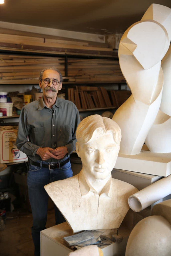 مرتضی نعمت‌اللهی، مجسمه‌ساز برجسته اصفهانی - اصفهان زیبا