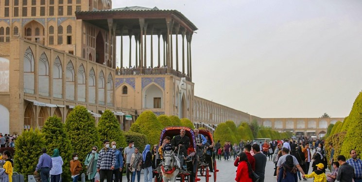 اقامت گردشگران در اصفهان به مرز 1 میلیون نفر رسید