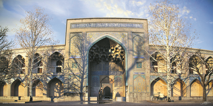 مدرسه چهارباغ - اصفهان زیبا