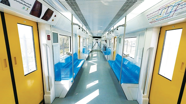 4 رام قطار جدید مترو در راه اصفهان