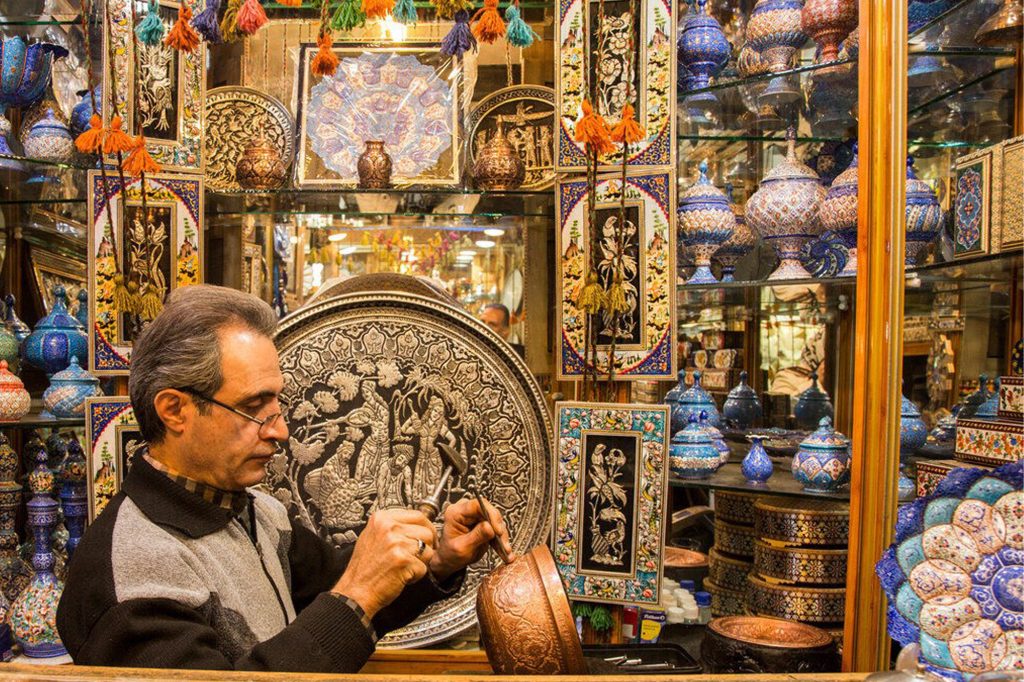 اصفهان 30میلیون دلار صنایع‌دستی صادر کرد - اصفهان زیبا