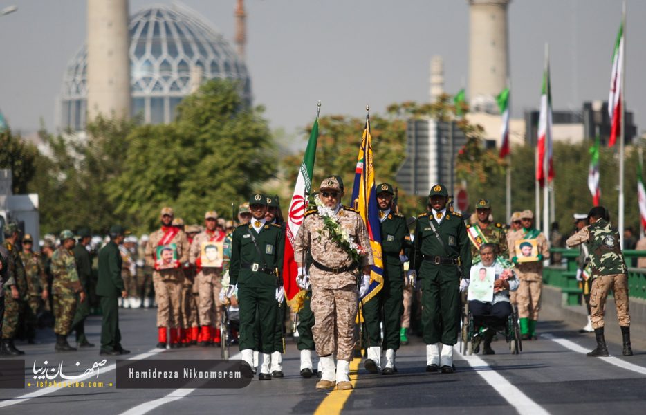 رژه نیروهای مسلح در «اصفهان»