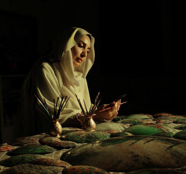 رنگ&zwnj;های اصفهان روی بوم نقاشی