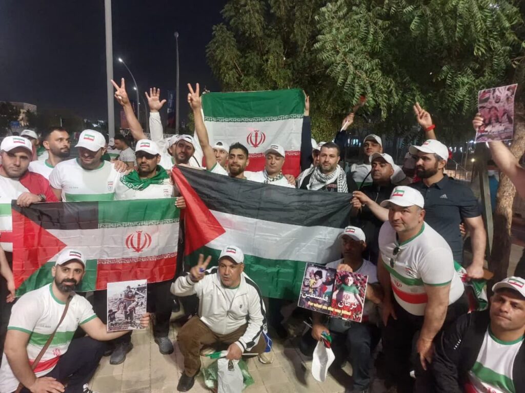 همبستگی فوتبالی ایران و فلسطین - اصفهان زیبا