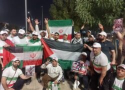 همبستگی فوتبالی ایران و فلسطین