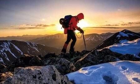 کوهنوردی مفرح قلب است
