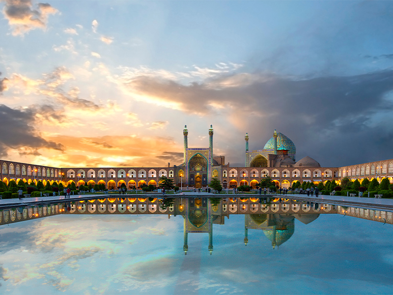 اصفهان بر فراز آسمان - اصفهان زیبا