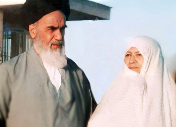 همسر شیک‌پوش امام خمینی