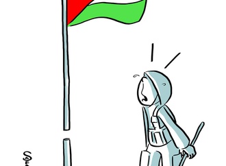 دختر فلسطین، خالق کاریکاتور&zwnj;های مادرانه