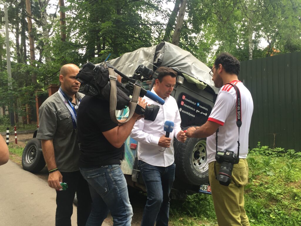 فیلم، صلح، سفر از اسپانیا‌ تا ایران - اصفهان زیبا