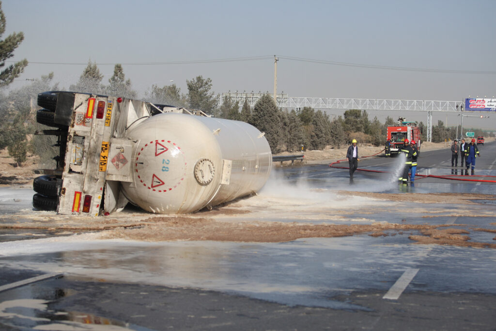 تانکرهای واژگون! - اصفهان زیبا