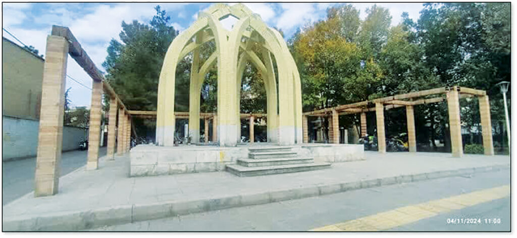 سامان‌دهی جلوخان تکیه نصرآباد - اصفهان زیبا