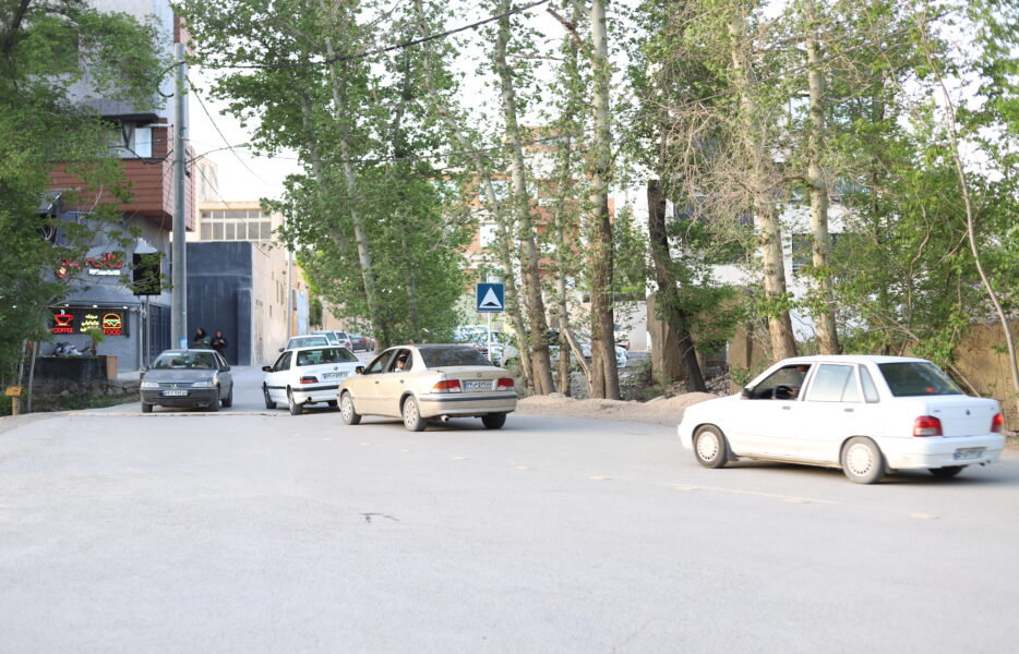 پای ترافیک روی گلوی نصرآباد