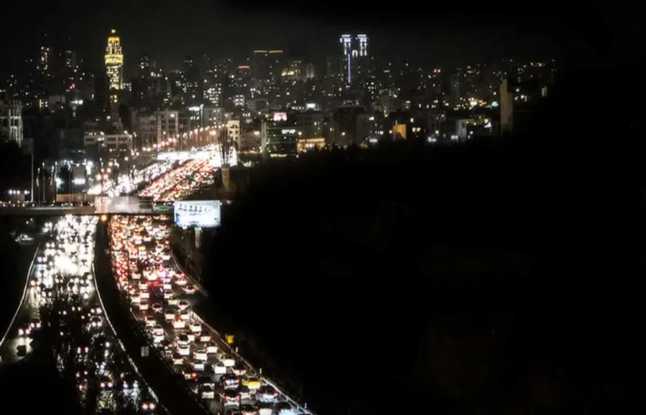 افزایش خطر تصادف با قطع برق در شب