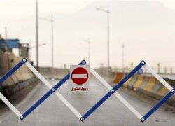 مسدود شدن جاده هراز طی سه شب