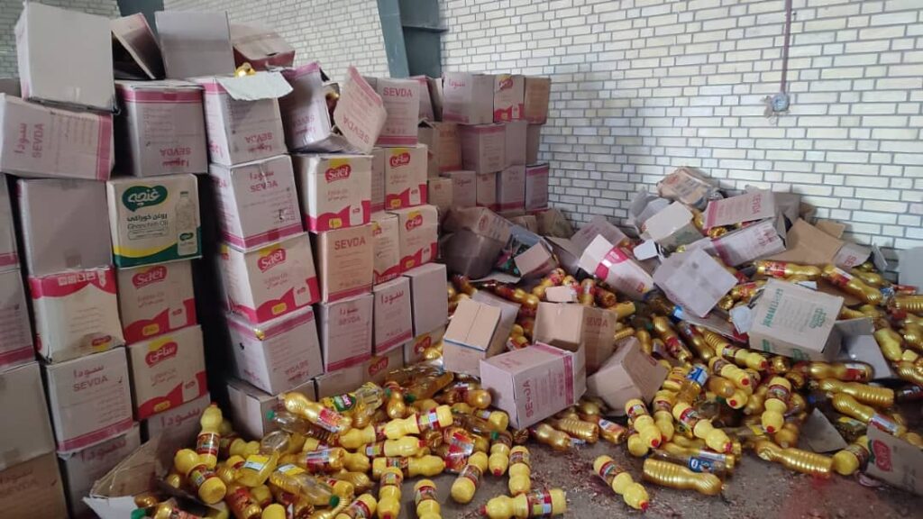 کشف و پلمب یک انبار احتکار روغن در شاهین‌شهر - اصفهان زیبا