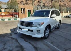 توقیف لندکروز 350میلیاردی در اصفهان