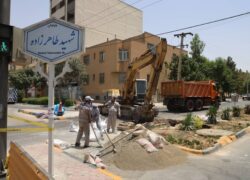 خط اصلی انتقال فاضلاب محدوده ملک‌شهر دوباره فروریخت!