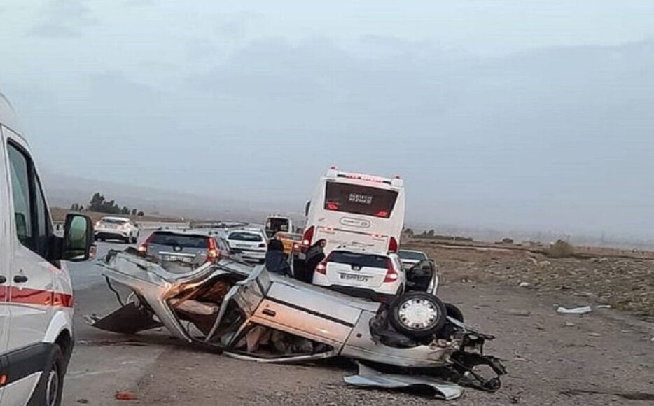 دو سانحه مرگبار در محورهای مواصلاتی کاشان