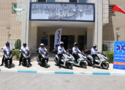 افزایش توان امدادرسانی اورژانس اصفهان با ۷ دستگاه امداد موتوری جدید