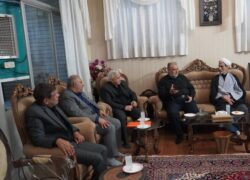 دیدار دادستان اصفهان با خانواده شهدای حمله رژیم صهیونیستی