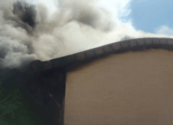 مهار آتش‌سوزی گسترده در شهرک علمی‌تحقیقاتی اصفهان