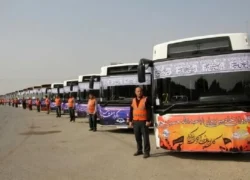 اصفهان در ایام اربعین ۴۰۰ دستگاه اتوبوس به مرزها می‌فرستد