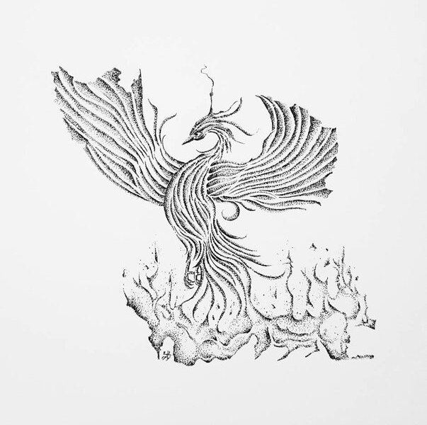 نمایشگاه «بازگشت سیمرغ، تولد دوباره» در نگارخانه صفوی اصفهان