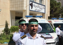 اعزام کاروان اورژانس اصفهان برای پوشش امداد سلامت زائران اربعین اعزام کاروان اورژانس اصفهان برای پوشش امداد سلامت زائران اربعین