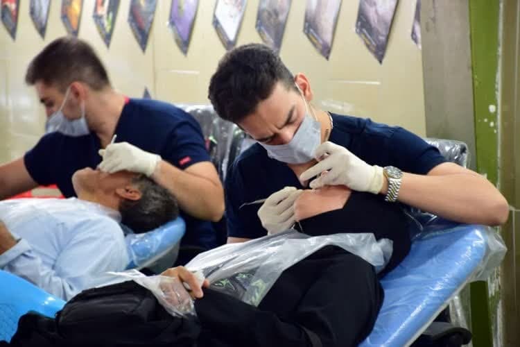 اردوی جهادی پزشکی در شرق اصفهان