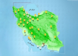 وضعیت آب و هوا در شنبه ۱۱ مرداد وضعیت آب و هوا در شنبه ۱۱ مرداد