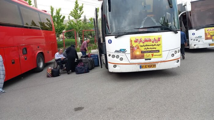 ۵۰۰ اتوبوس در خدمت مراسم جاماندگان اربعین اصفهان