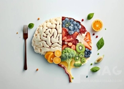 بهبود کارایی مغز  با تغذیه سالم