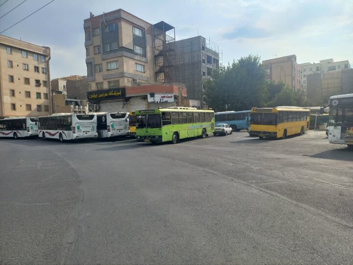 آماده‌باش ناوگان اتوبوسرانی اصفهان برای آغاز سال تحصیلی