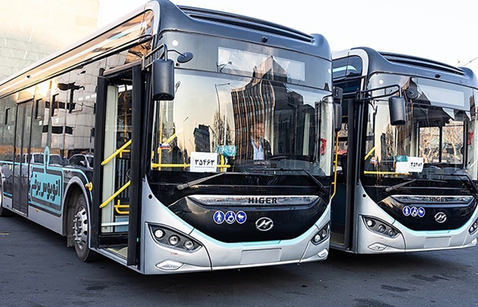 ورود ۲۰ اتوبوس برقی به ناوگان حمل‌ونقل عمومی اصفهان