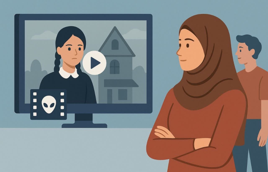 تربیت نوجوانان با فیلم دیدن