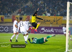 دیدار تیم‌های فوتبال سپاهان و الحسین اردن