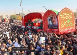 تشییع ۱۲ شهید گمنام در اصفهان