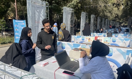 برگزاری غرفه‌های سلامت به مناسبت  هفته ملی دیابت