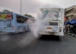 توقف قاطعانه اتوبوس‌های دودزا در اصفهان