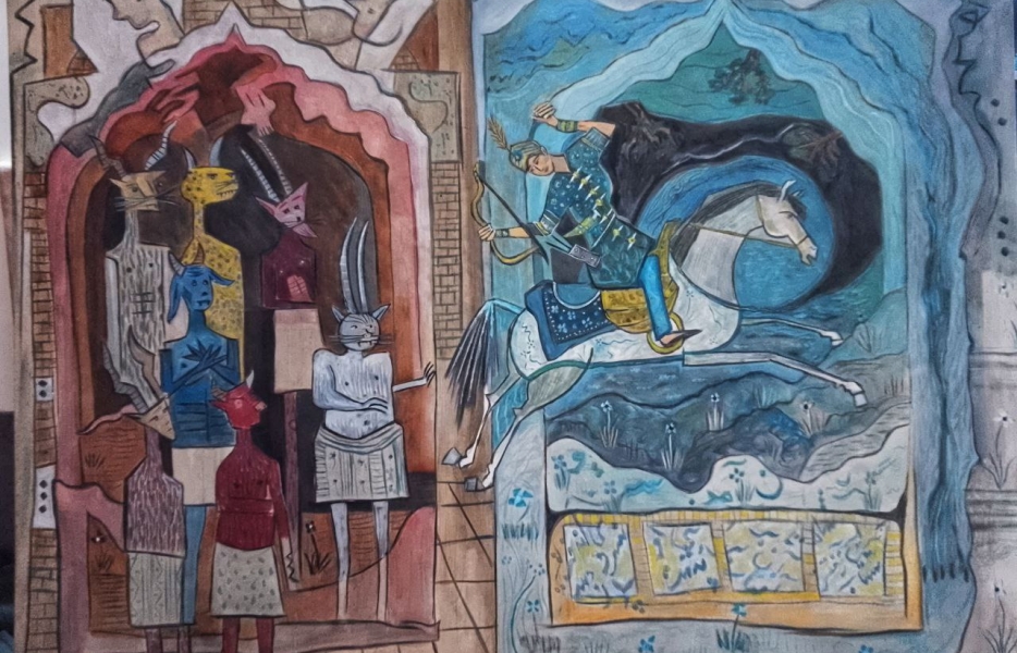 از کیلومترها فاصله آمدم تا آثارم را در اصفهان نمایش دهم از کیلومترها فاصله آمدم تا آثارم را در اصفهان نمایش دهم