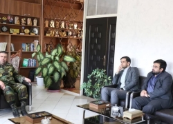 دیدار ارشد نظامی ارتش با معاون فرهنگی ورزش و جوانان اصفهان