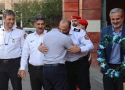 نجات ۴۶۳ شهروند گرفتار در حوادث و حریق توسط آتش‌نشانان اصفهان