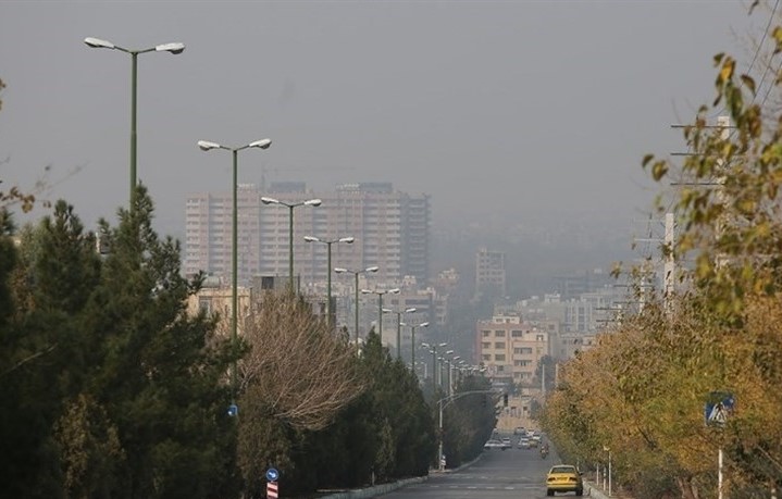 افزایش دما و آلودگی در اصفهان