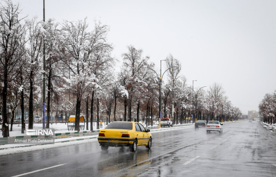 بارش برف، باران و کاهش محسوس دما