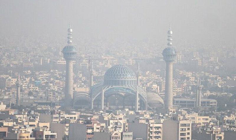 کیفیت هوای اصفهان به وضعیت قرمز رسید