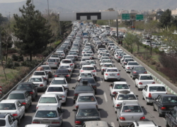 افزایش محورهای مسدود و ترافیک نیمه‌سنگین در جاده‌ها