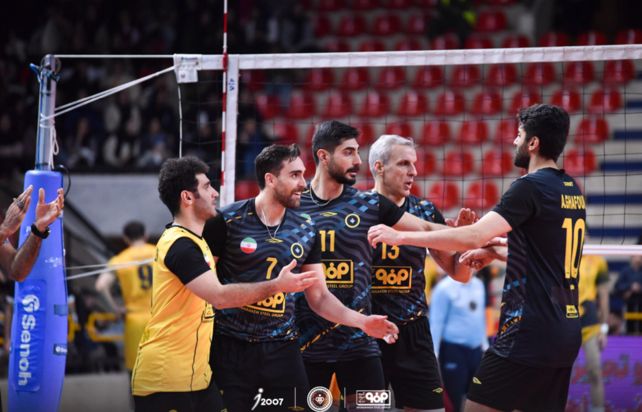 کوچ والیبال سپاهان به تهران