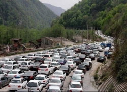 وضعیت ترافیکی محورهای پررفت‌وآمد